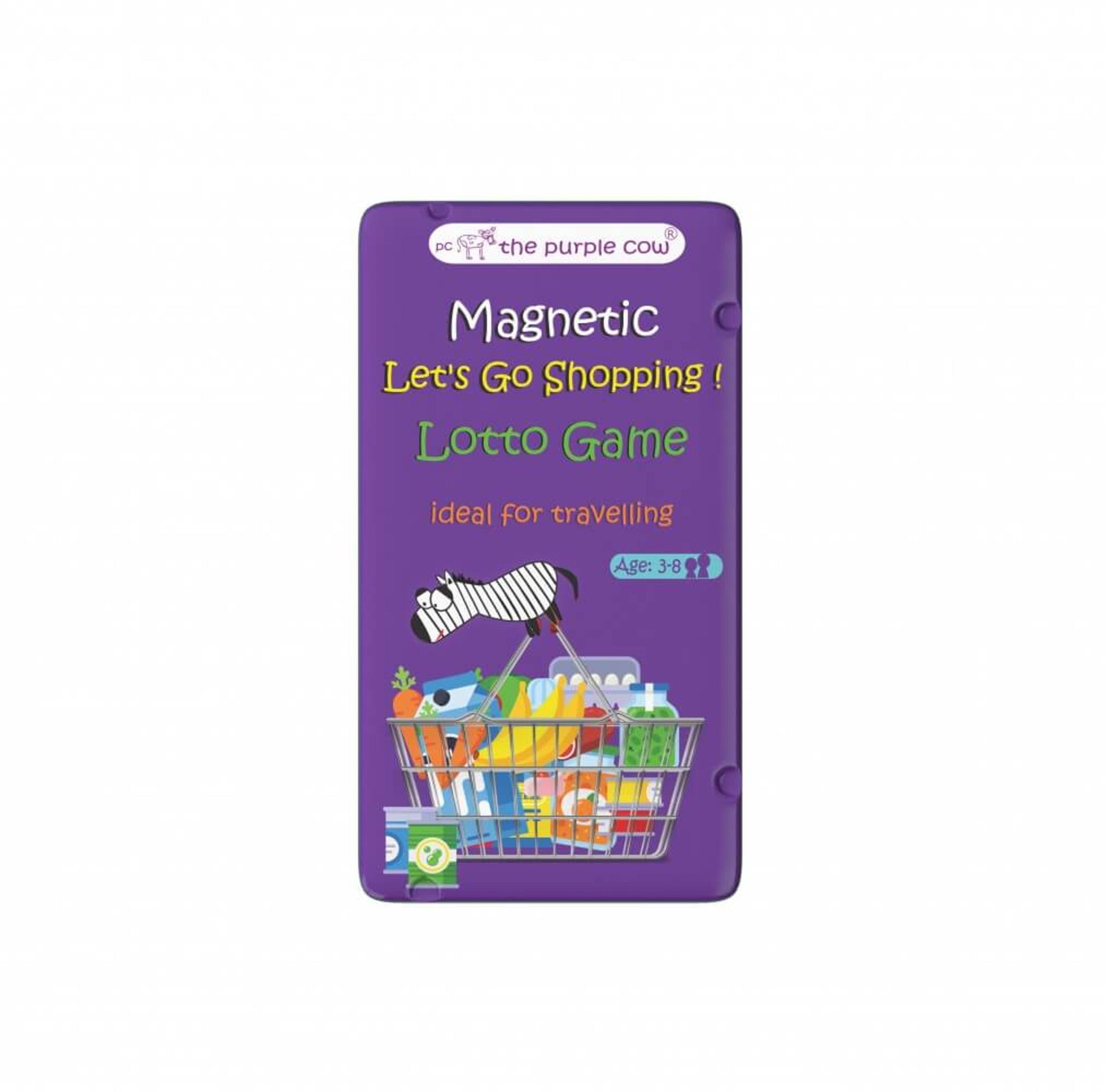 Magnetic Lets Go Shopping Lotto Game To-Go