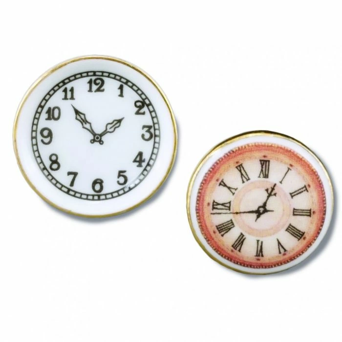 Pair of Wall Clocks