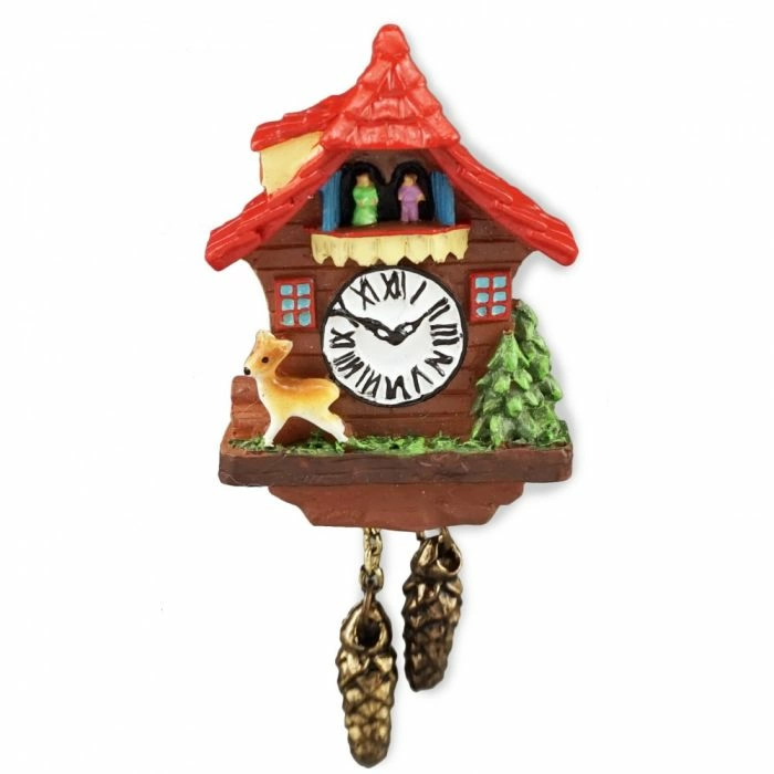 Cuckoo Clock with Red Roof