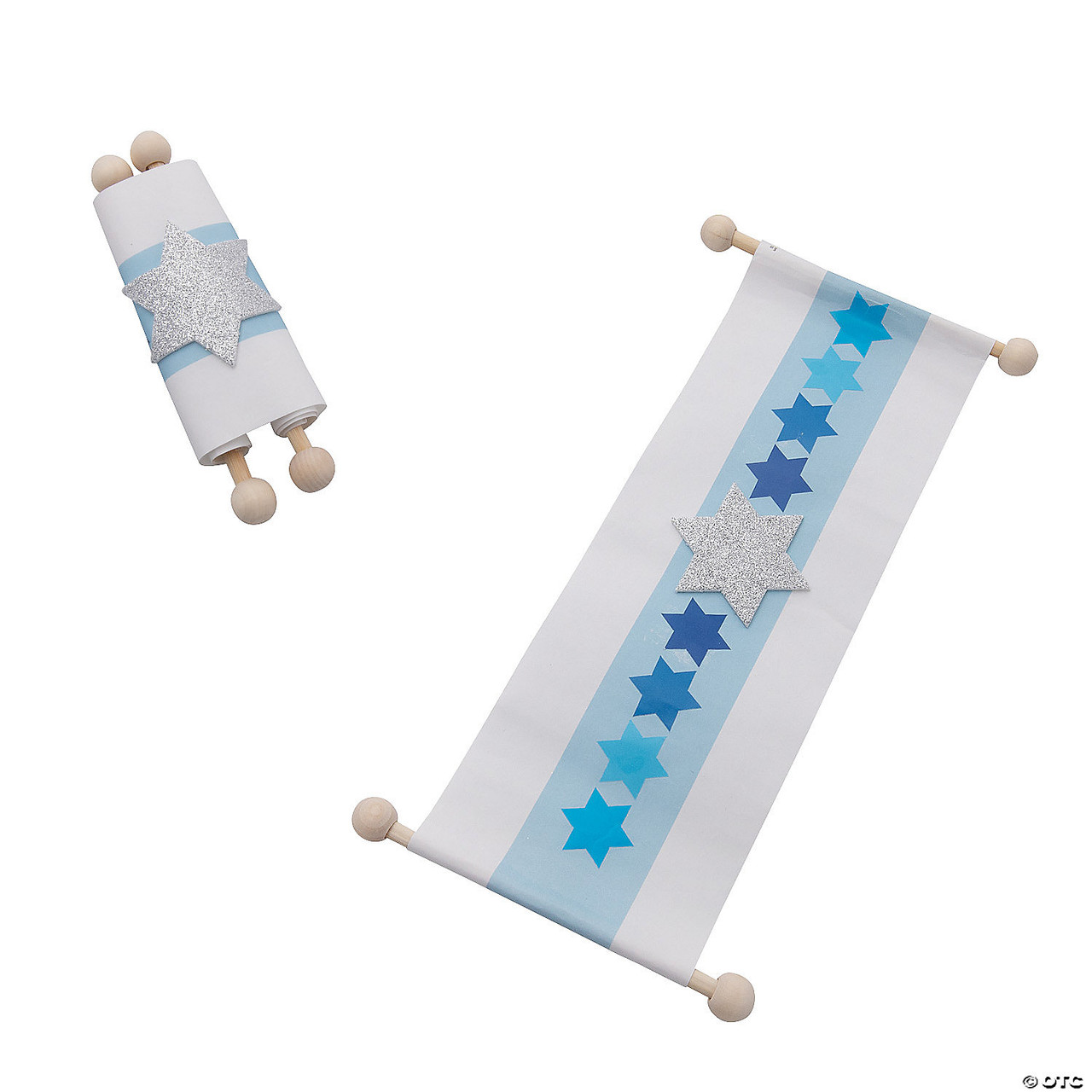 Mini Torah Scrolls Craft Kit – Makes 12