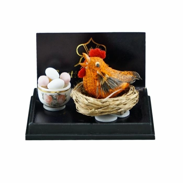 Chicken Nest with Bowl of Eggs