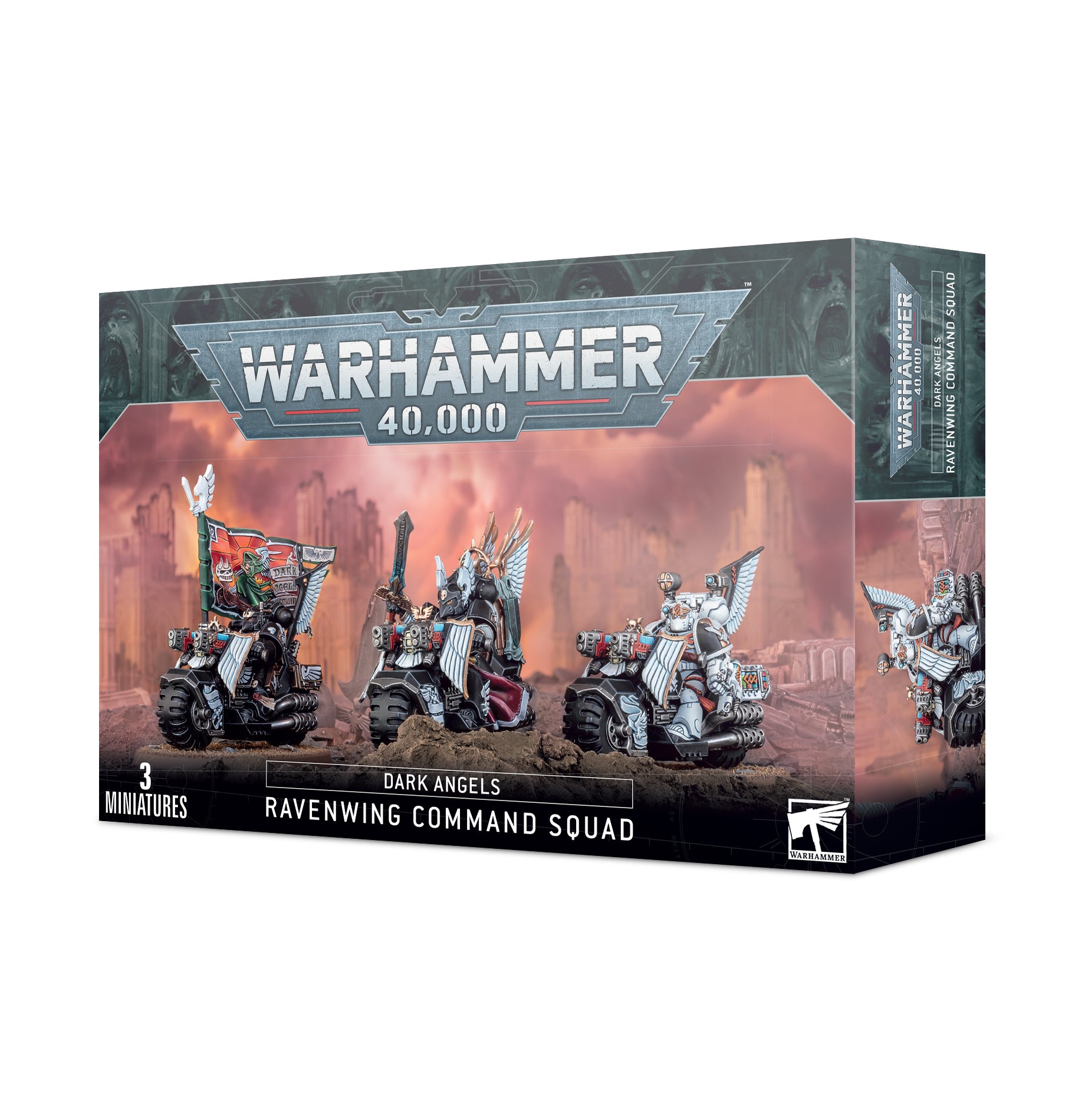 40K: Adeptus Astartes: Dark Angels - Ravenwing Command Squad / Black K