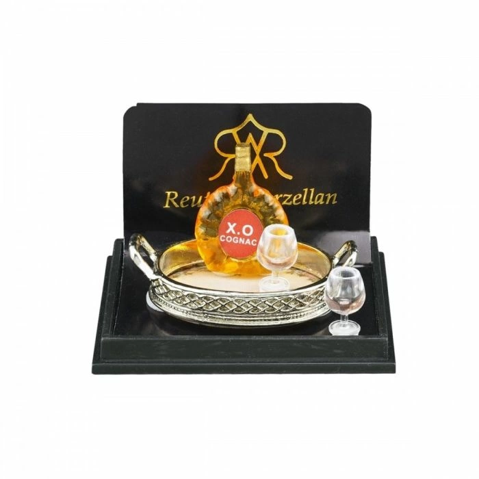 Cognac Tray and Glasses
