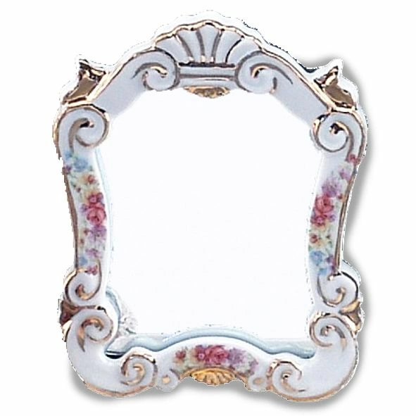 Dresden Rose Baroque Mirror