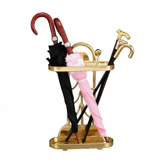 Umbrella Stand with Umbrellas