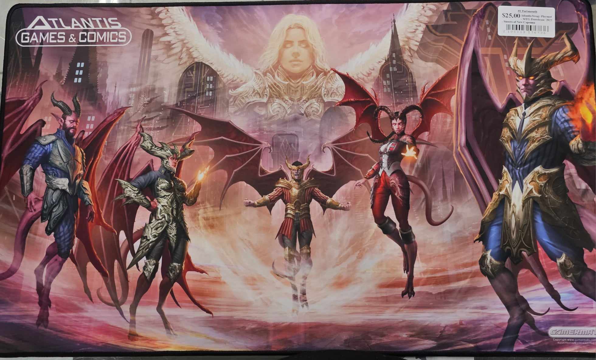 Atlantis Swag: Playmat - MTG Prerelease: 2022 - Streets of New Capenna