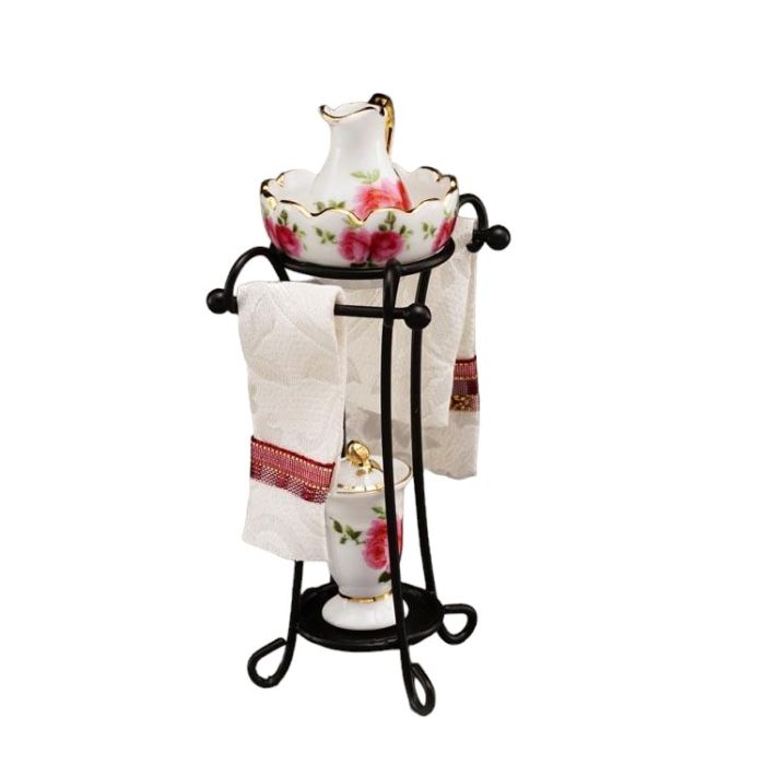 Rose Pattern Wash Set