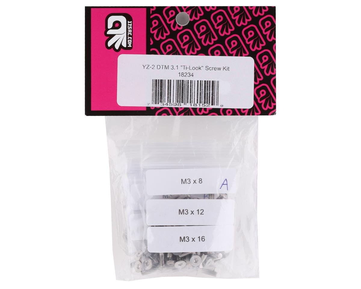 175RC YZ-2 DTM 3.1 "Ti Look" Screw Kit
