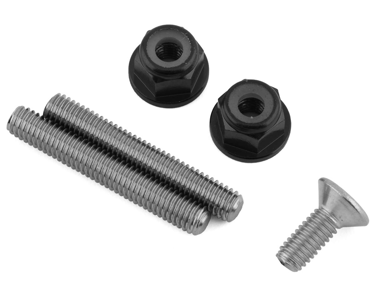 175RC Associated DR10M "Ti-Look" Lower Arm Stud Kit (Black)