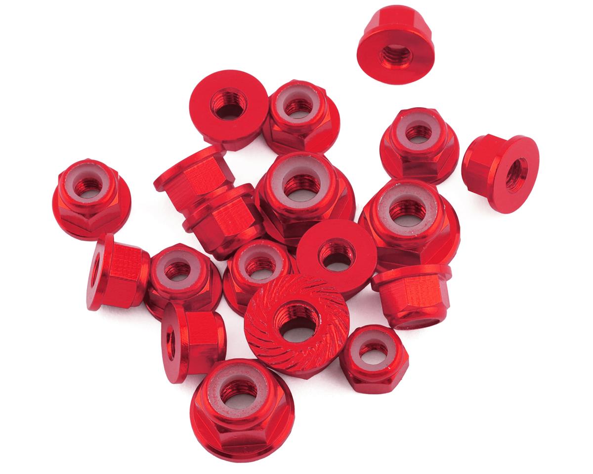 175RC Losi 22X-4 Elite Aluminum Nut Kit (Red) (19)