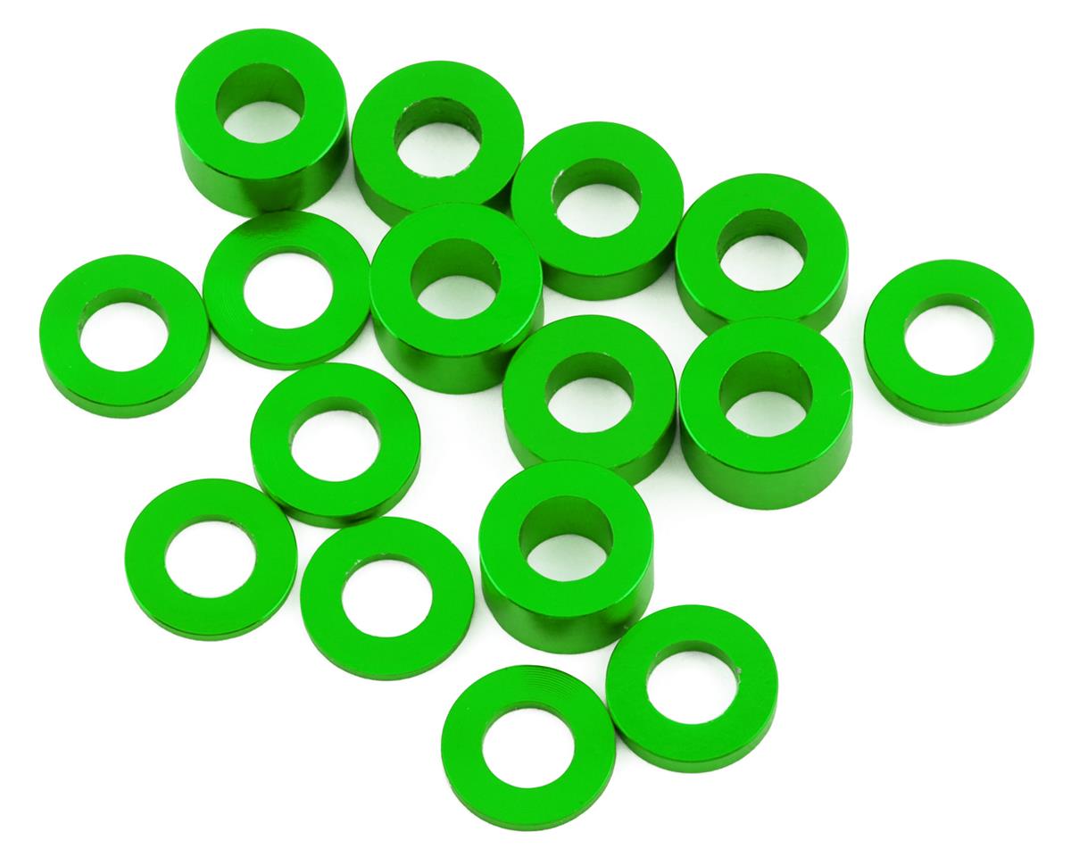 175RC Associated B6.4/B6.4D Ball Stud Spacer Kit (Green) (16)