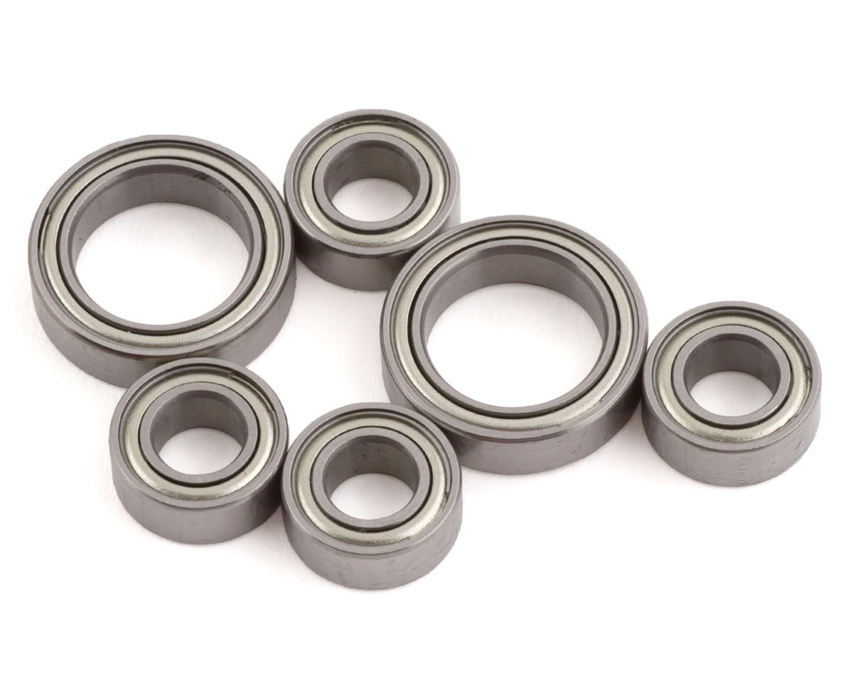 175RC T6.4 Ceramic "TrueSpin" Transmission Bearing Kit (6)