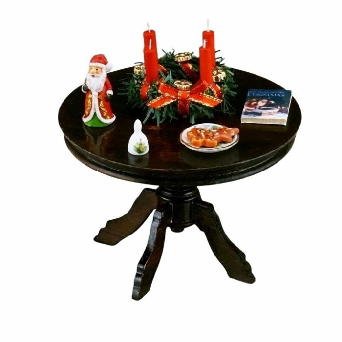 Christmas Table with Decorations