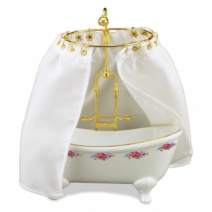 Dresden Rose Bath with Shower
