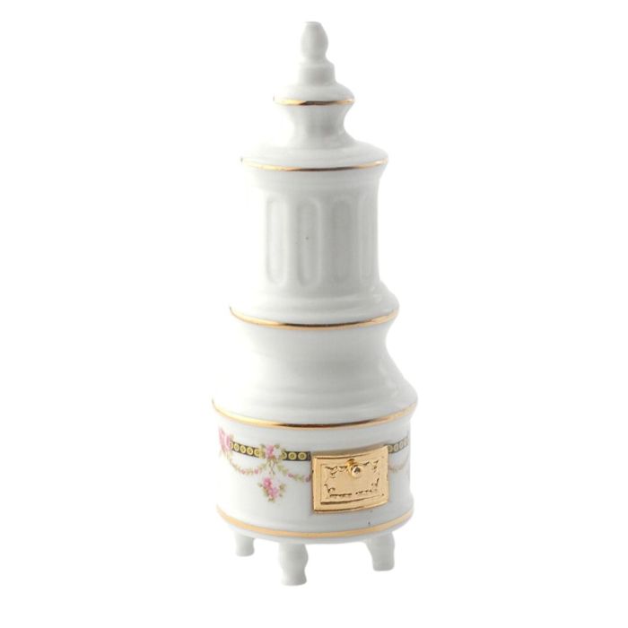 Victorian Rose Porcelain Stove