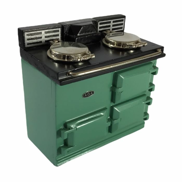 Green Aga Stove