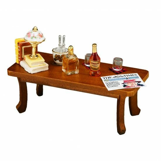 Coffee Table with Accessories