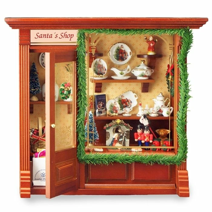 Santa's Shop Front Display