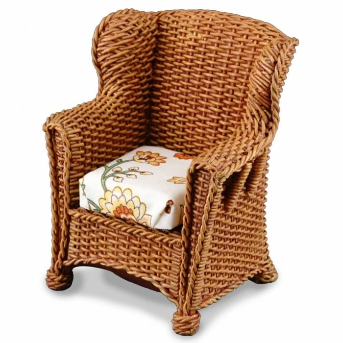 Rattan Chair with Cushion