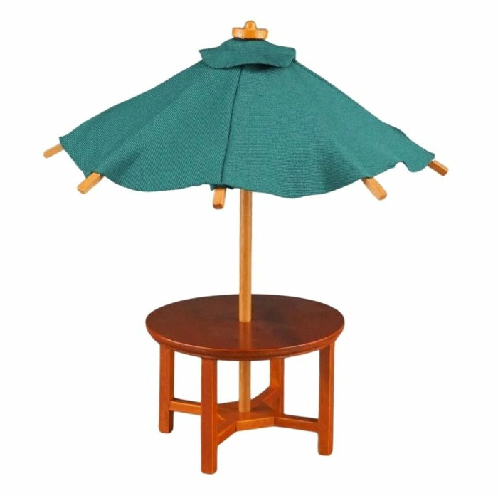 Garden Table with Umbrella