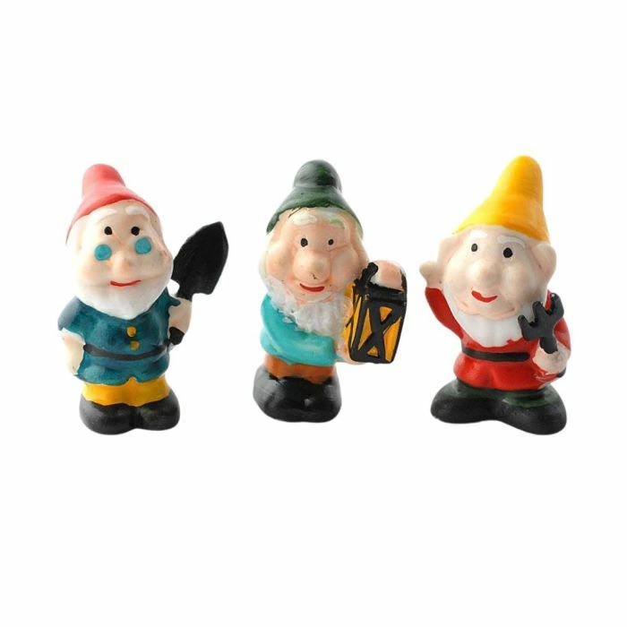 Three Garden Gnomes