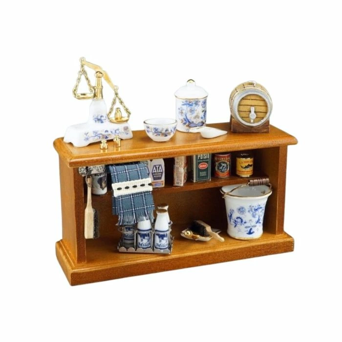 Kitchen Counter with Accessories