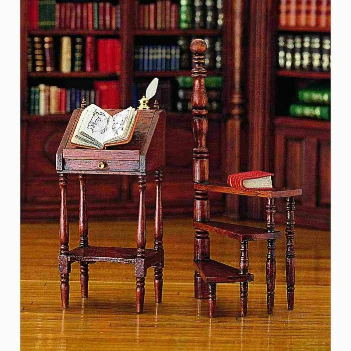 High Writing Desk and Stepladder Kit