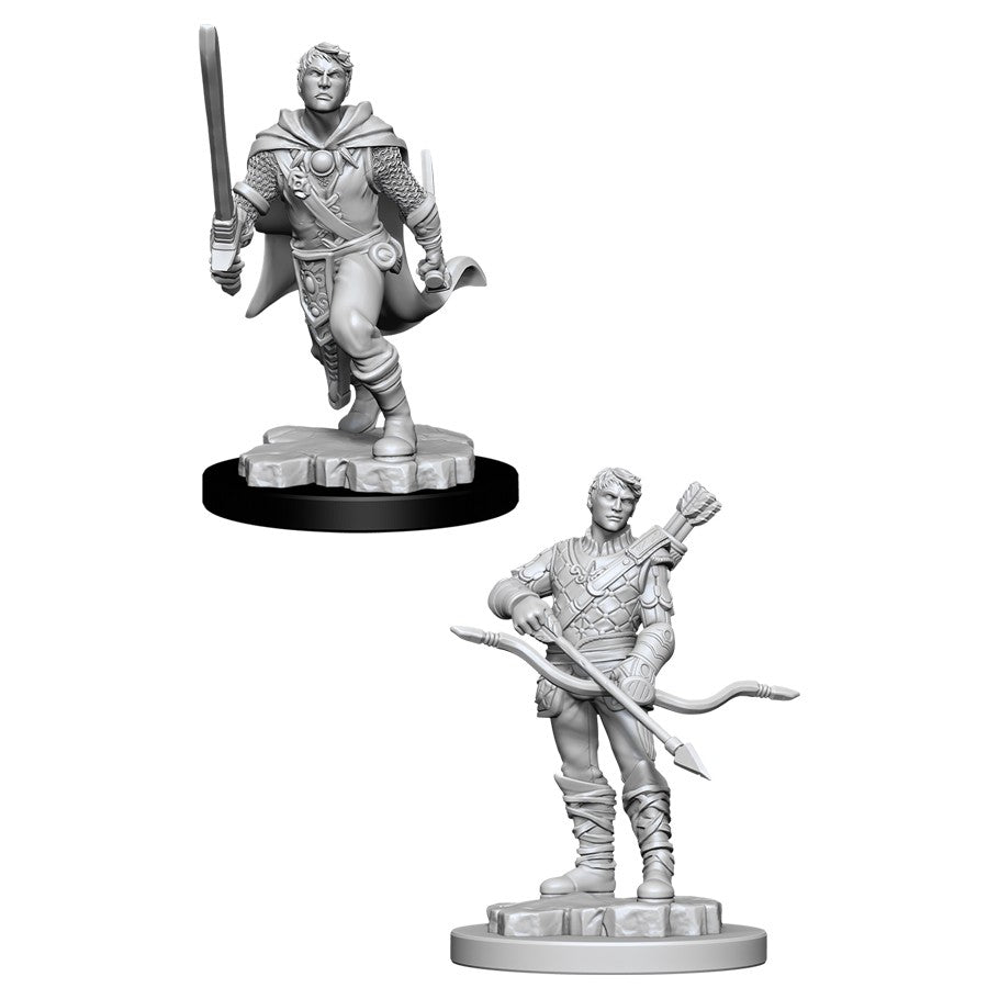 D&D: Nolzur's Marvelous Miniatures - Male Human Ranger (90009)