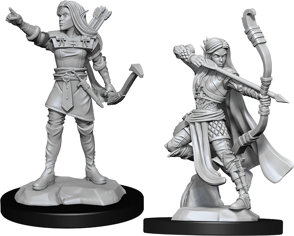 D&D: Nolzur's Marvelous Miniatures - Elf Ranger Female (90143)