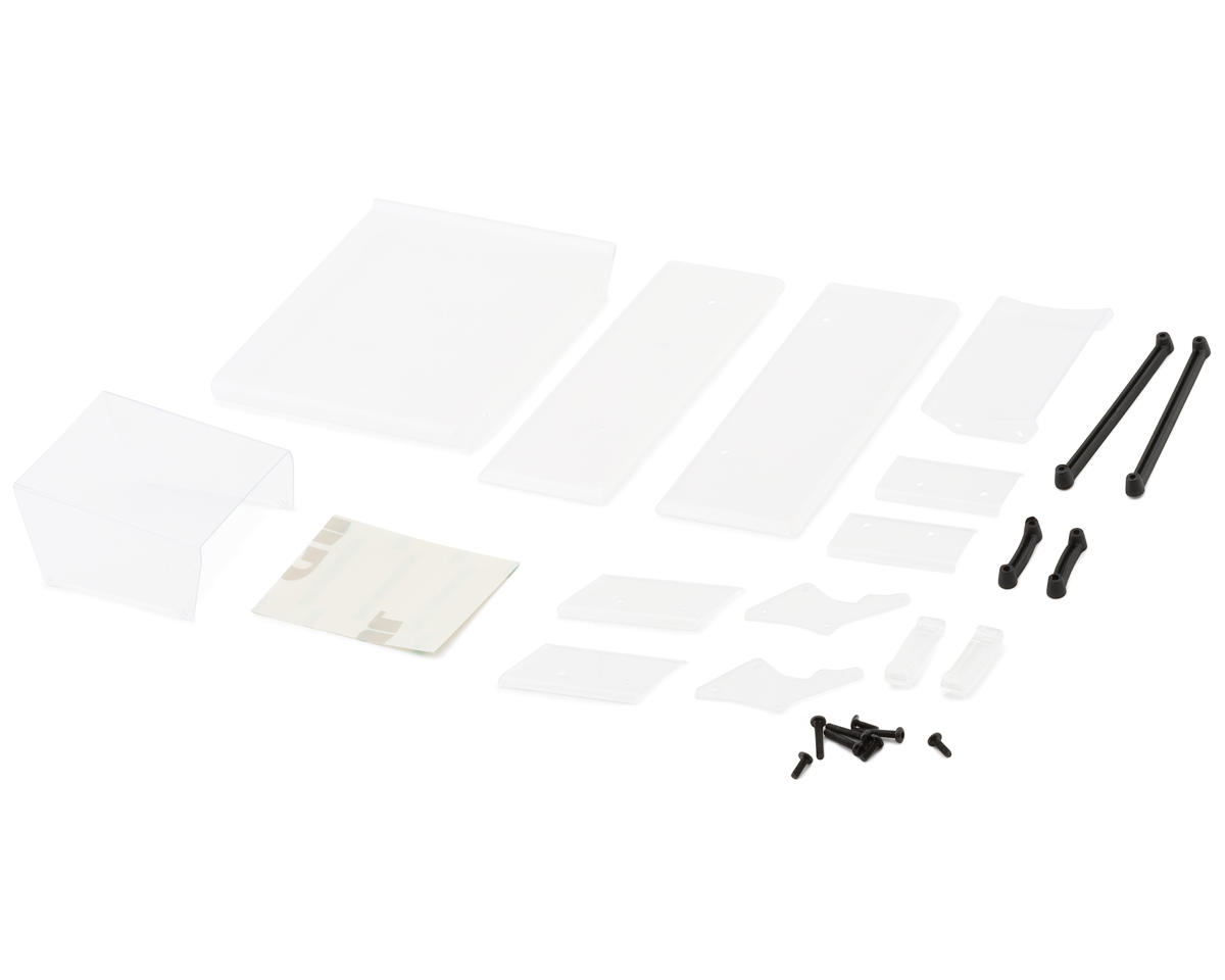 1RC Racing 1/18 Sprint Wing Set (Clear)
