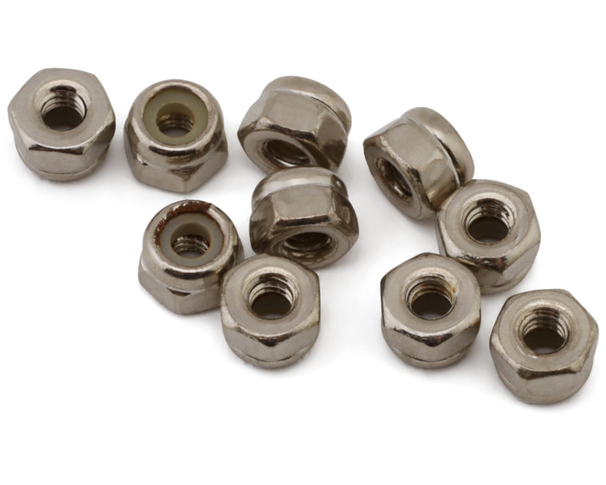 1RC Racing 2x0.4x4mm Wheel Nuts (10) (Midget/Sprint/EDM/Late Model)