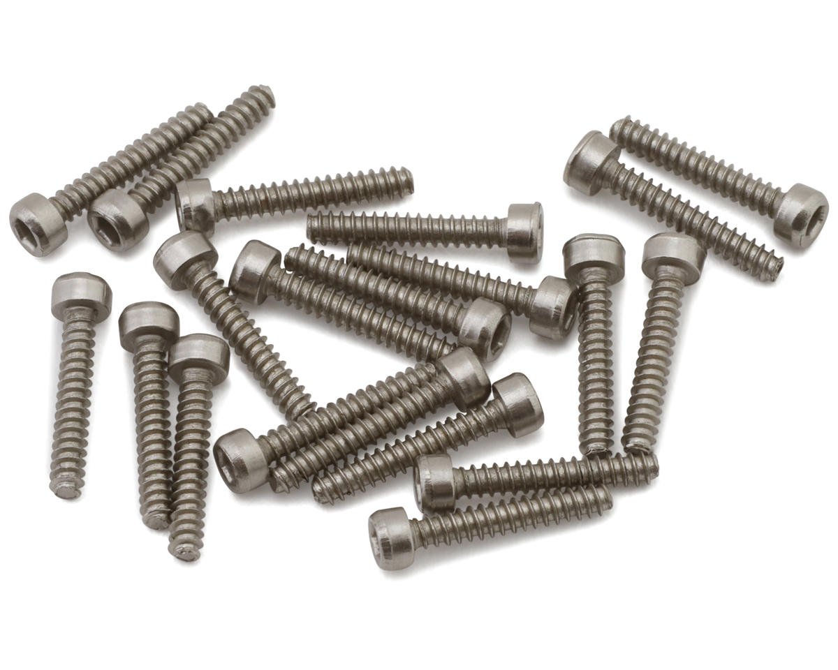 1RC Racing 1.6x10mm Self Tapping Socket Head Cap Screws (20)