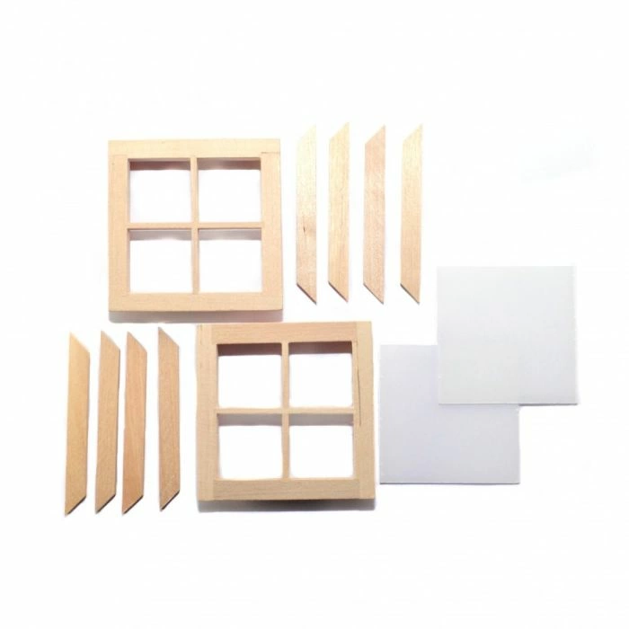 Four Light Window, Pack of 2