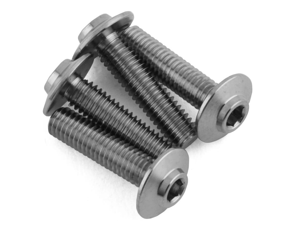 1UP Racing Titanium Pro Duty Lockdown Head Screws (4) (3x12mm)