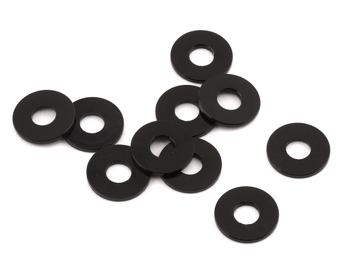 1UP Racing 3x8mm Precision Aluminum Shims (Black) (10) (0.75mm)