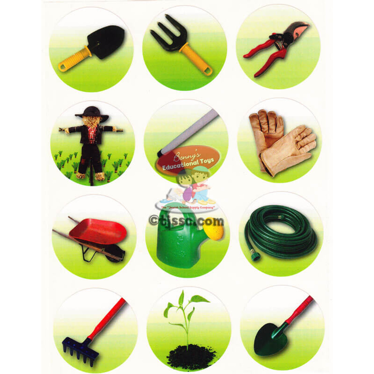 Gardening Tools Stickers