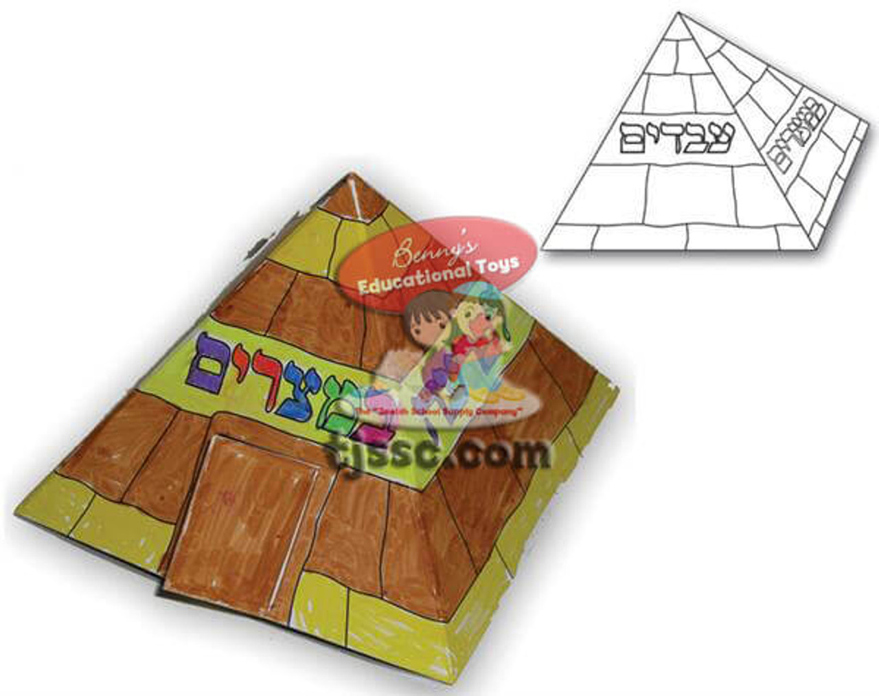 Large 3D Fold Up Pyramid 36/pack