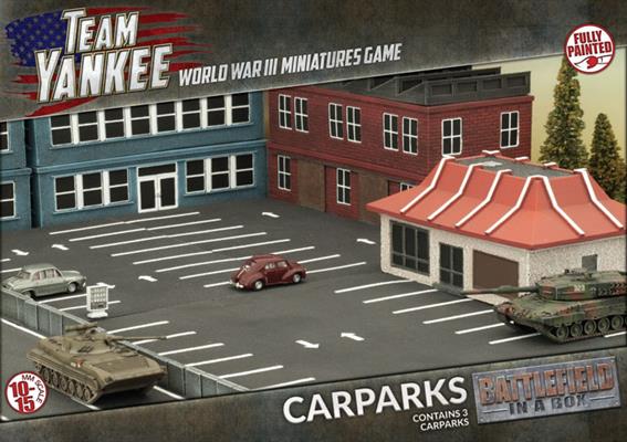 Flames of War: Team Yankee WW3: Battlefield in a Box (BB227) - Car Par