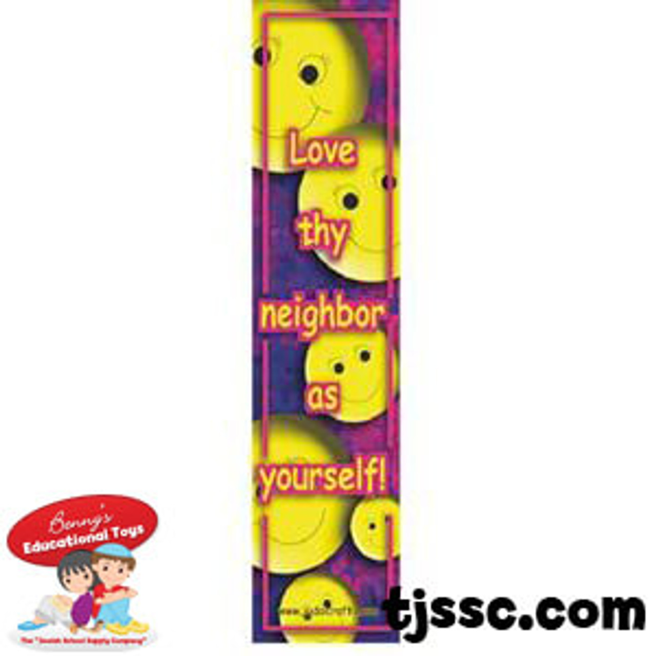 "Love Thy Neighbor" (English) Bookmark Card Stock (20 Pcs.)