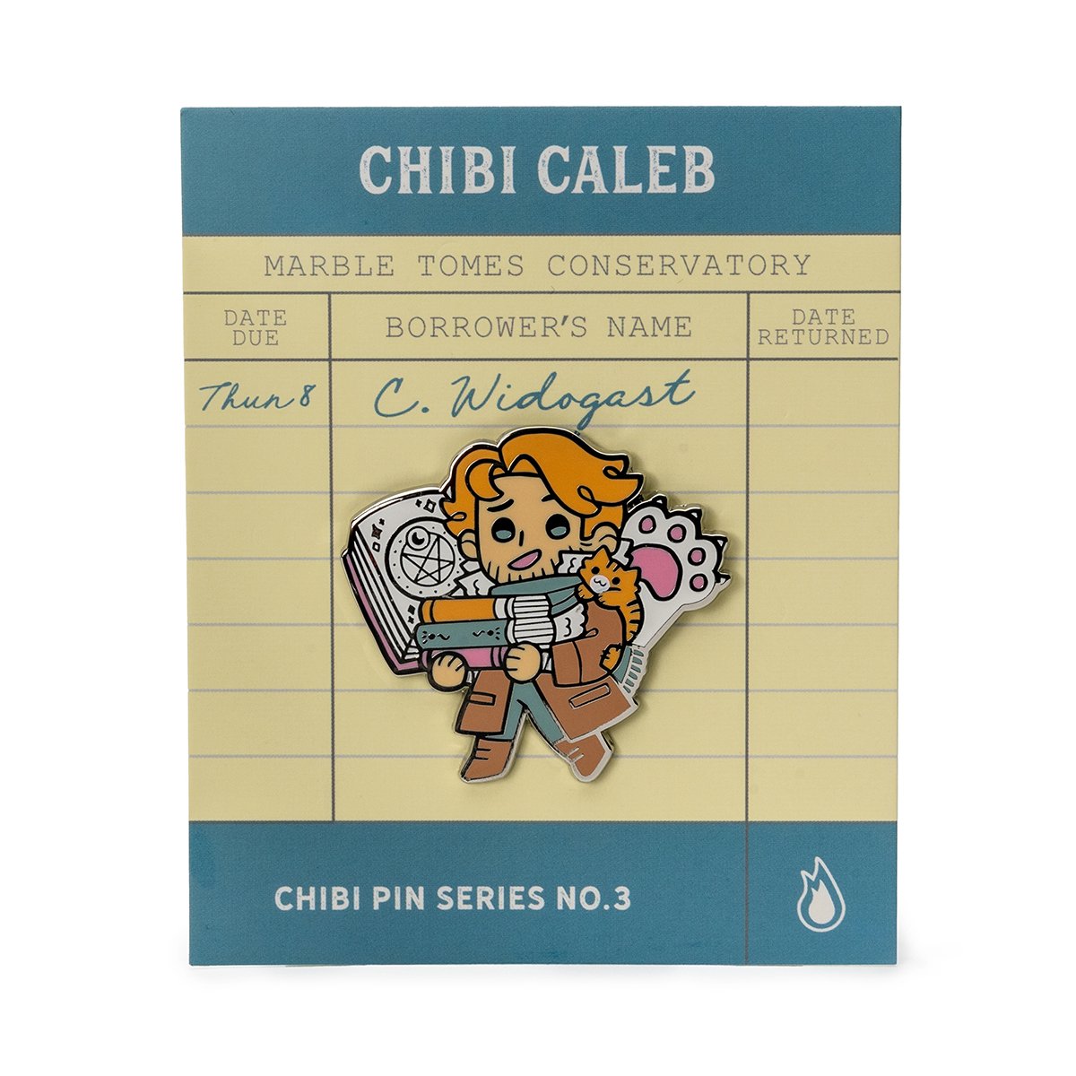 Critical Role: Chibi Pin No. 03 - Caleb (OOP)