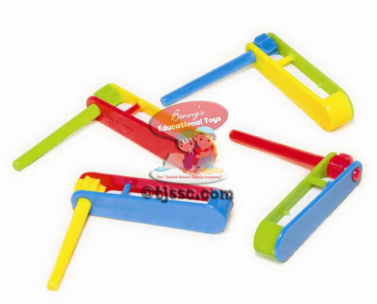 Tiny Plastic Noisemakers (48)