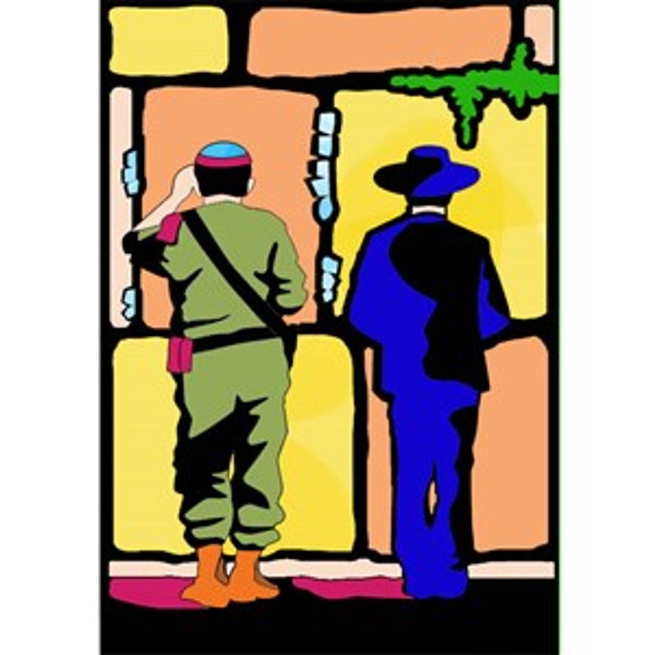 Prayer at the Kotel Velvet Art in Bulk - 12 Boards