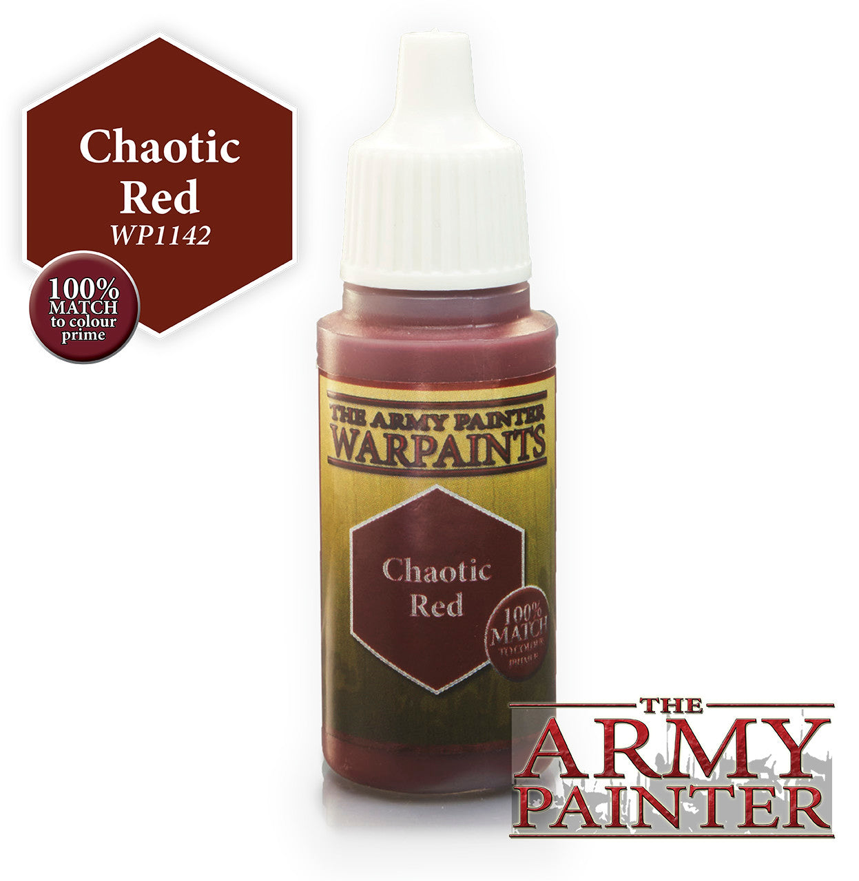 The Army Painter: Warpaints - Chaotic Red (18ml/0.6oz)