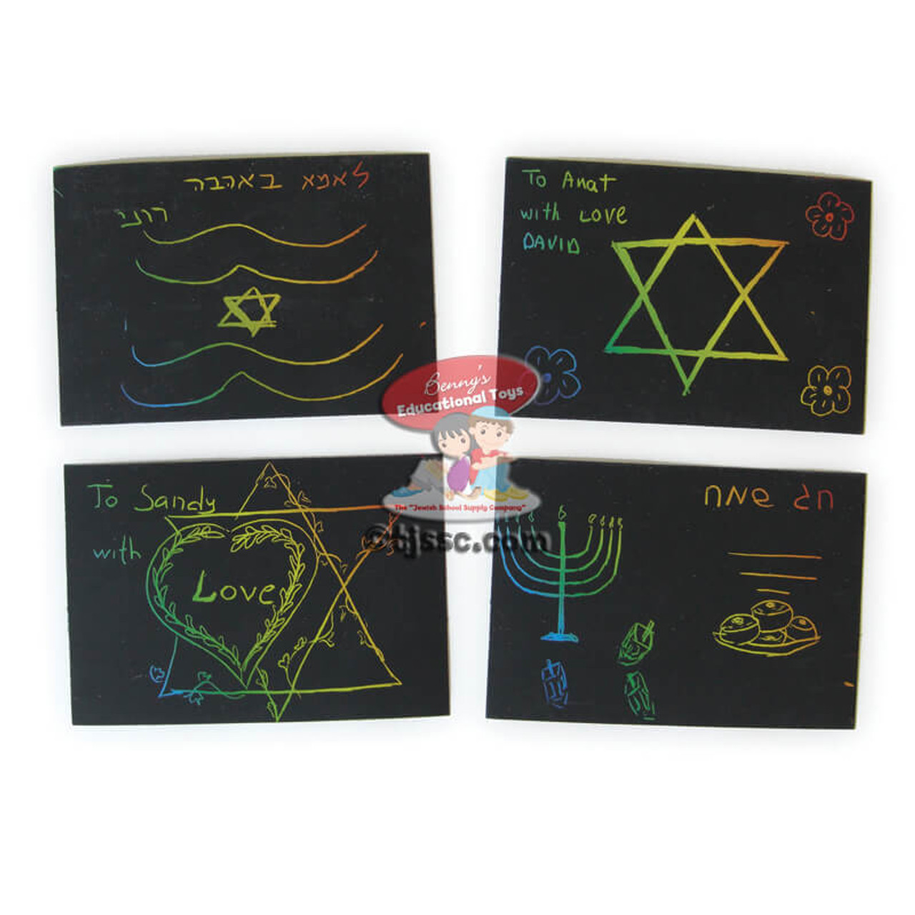 Scratch Crafts - 50 Magic Color Postcards