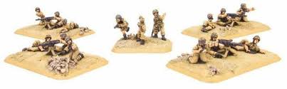 Flames of War: WWII: Italian (IT744) - Paracadutisti Machine-gun Plato