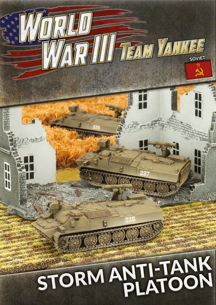 Flames of War: Team Yankee WW3: Soviet (TSBX15) - Storm Anti-tank Plat