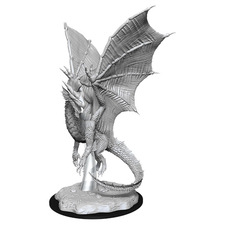 D&D: Nolzur's Marvelous Miniatures - Young Silver Dragon (90036)
