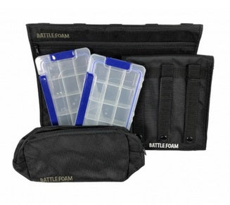 Battle Foam: PACK Molle Accessory with Benson Boxes Bundle (Black)