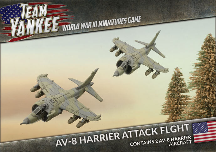 Flames of War: Team Yankee WW3: USA (TUBX12) - AV-8 Harrier Attack Fli