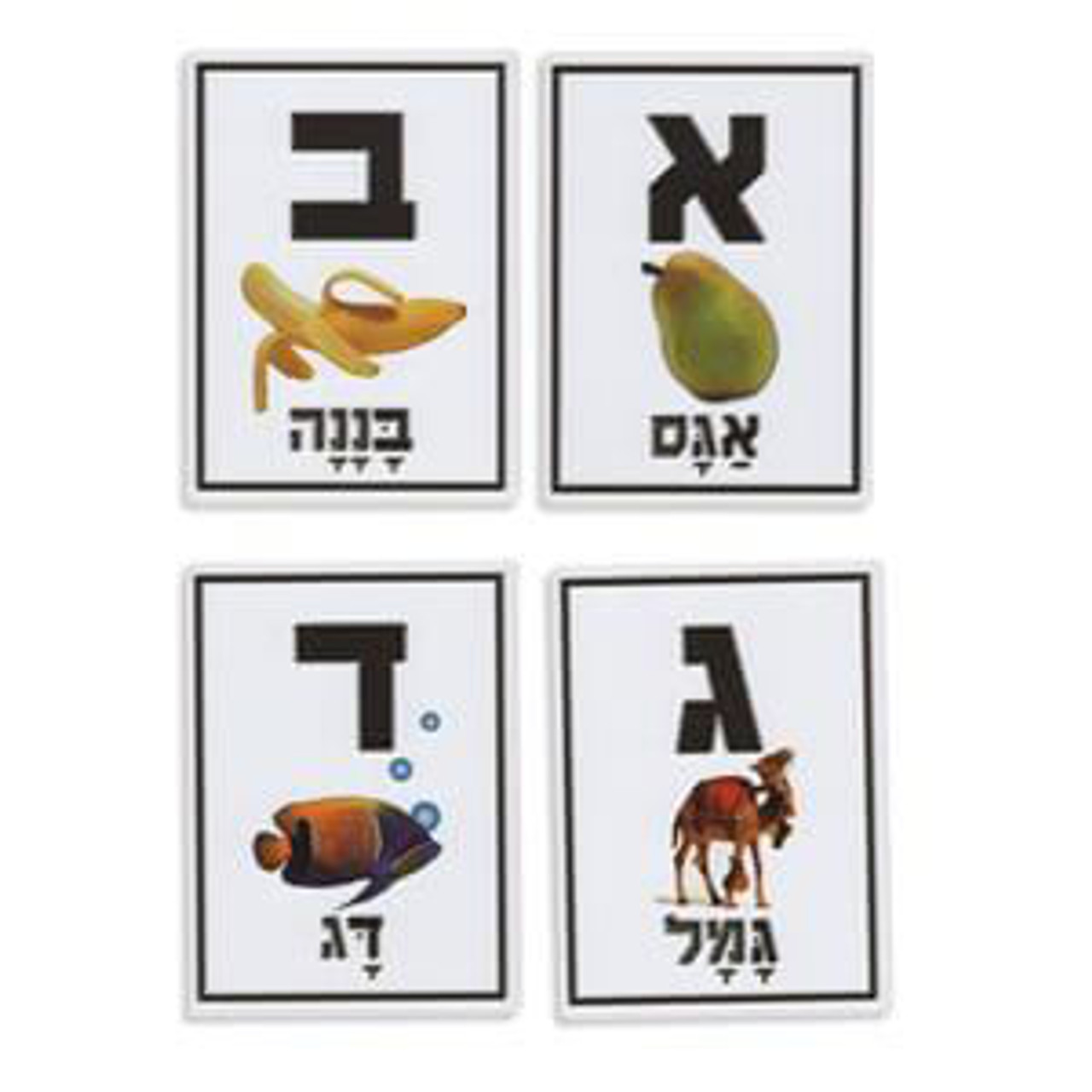 Word, Picture, Letter Plastic Card Game